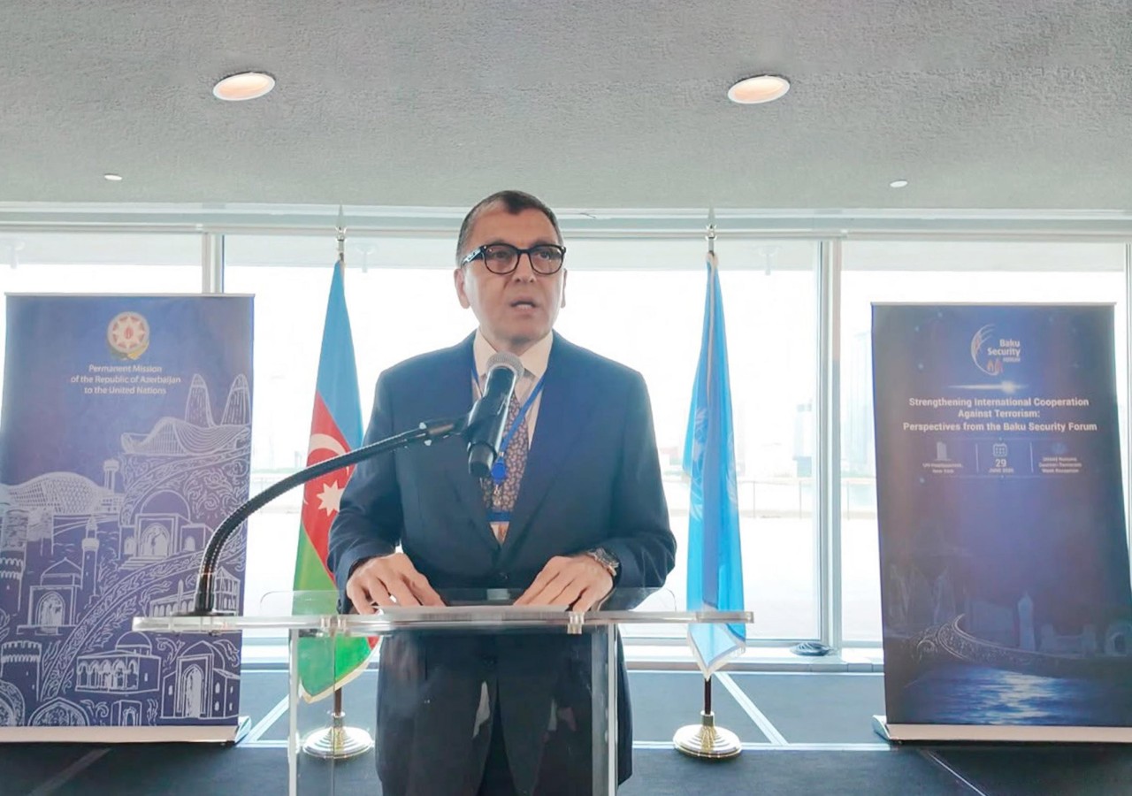 BMT-də Bakı Təhlükəsizlik Forumunun beynəlxalq ictimaiyyətə təqdimatı oldu - FOTO