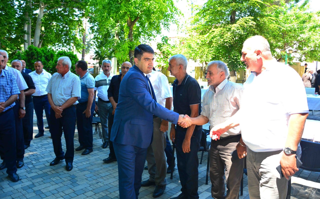 Ağstafada şəhidlərimizin ailə üzvləri ilə görüş keçirilib - FOTOLAR