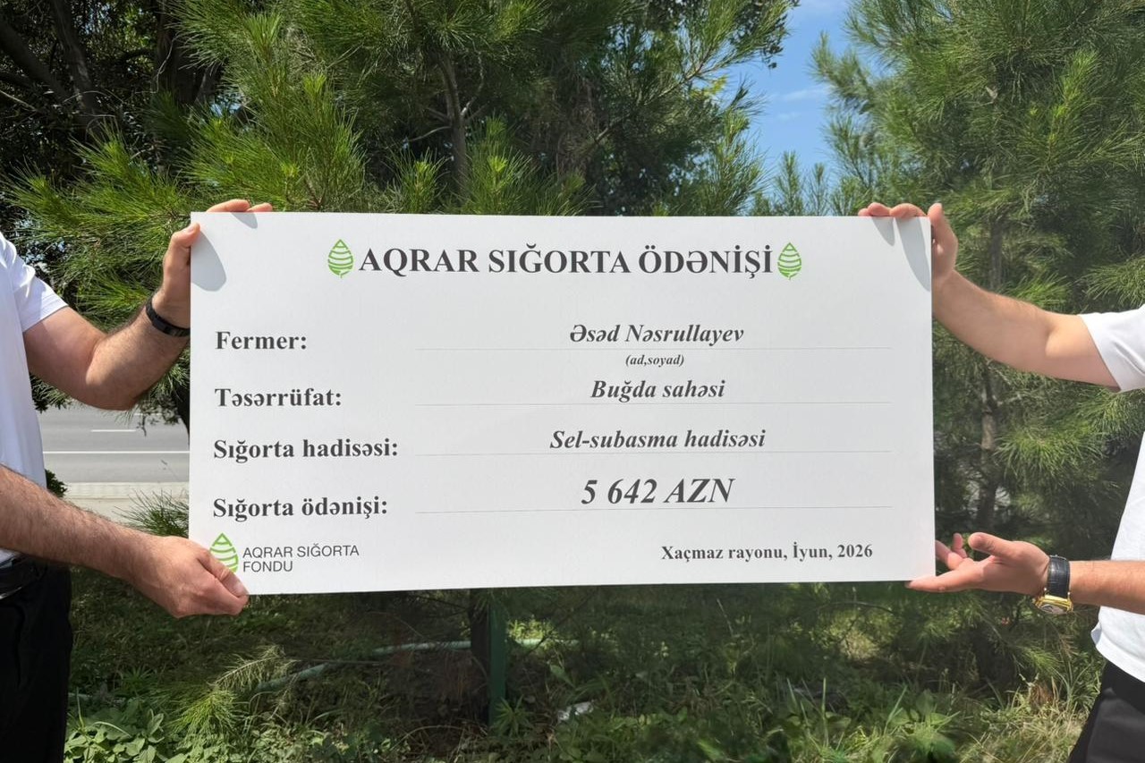 Təsərrüfatlara dəymiş zərərə görə nə qədər sığorta ödənişi edilib? - FOTO