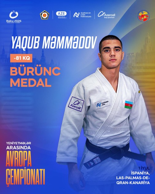 Cüdoçularımız Avropa çempionatını 10 medalla başa vurdular