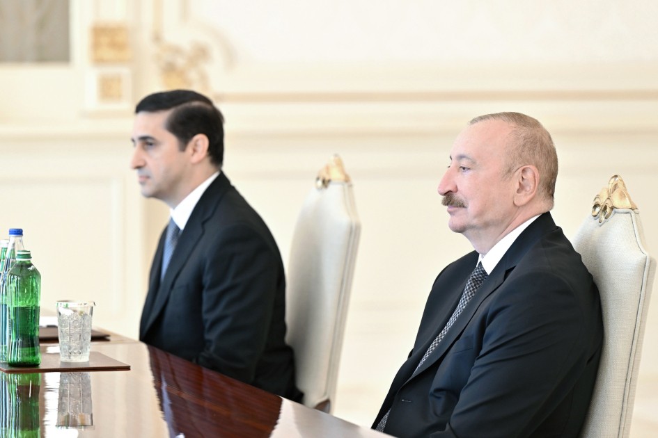İlham Əliyev Türkiyənin ədliyyə nazirini qəbul etdi - FOTOLAR