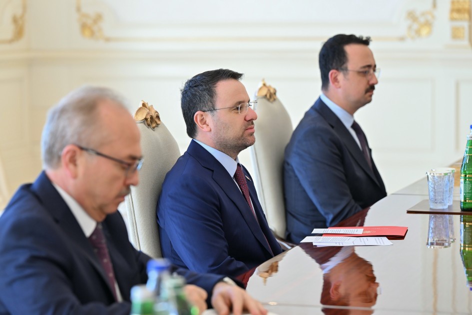 İlham Əliyev Türkiyənin ədliyyə nazirini qəbul etdi - FOTOLAR