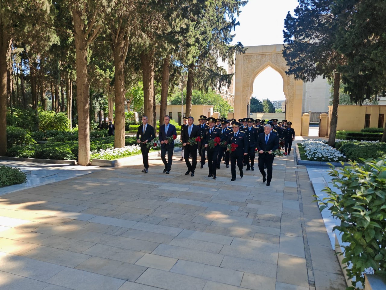 Yasamalda Azərbaycan Polisi Günü qeyd edilib - FOTOLAR
