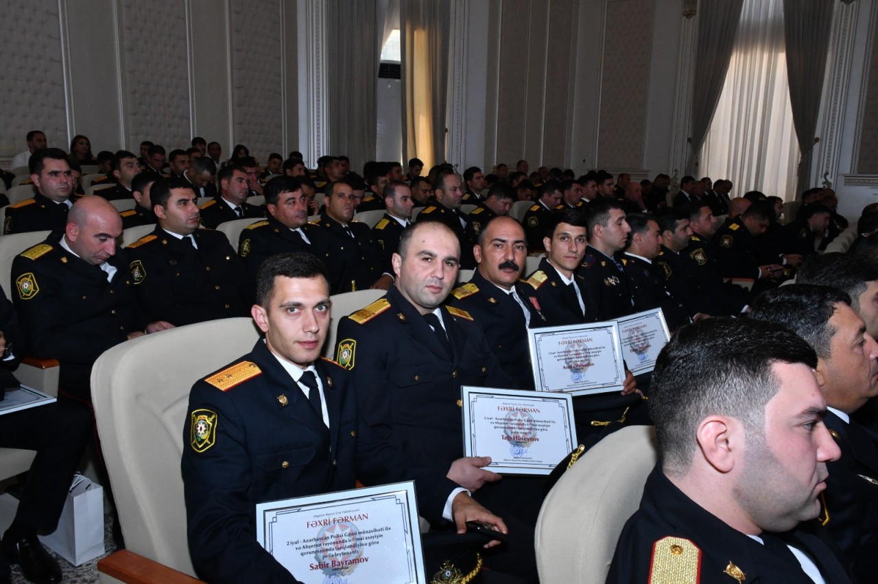 Polis Günü Abşeronda da qeyd olundu - FOTOLAR