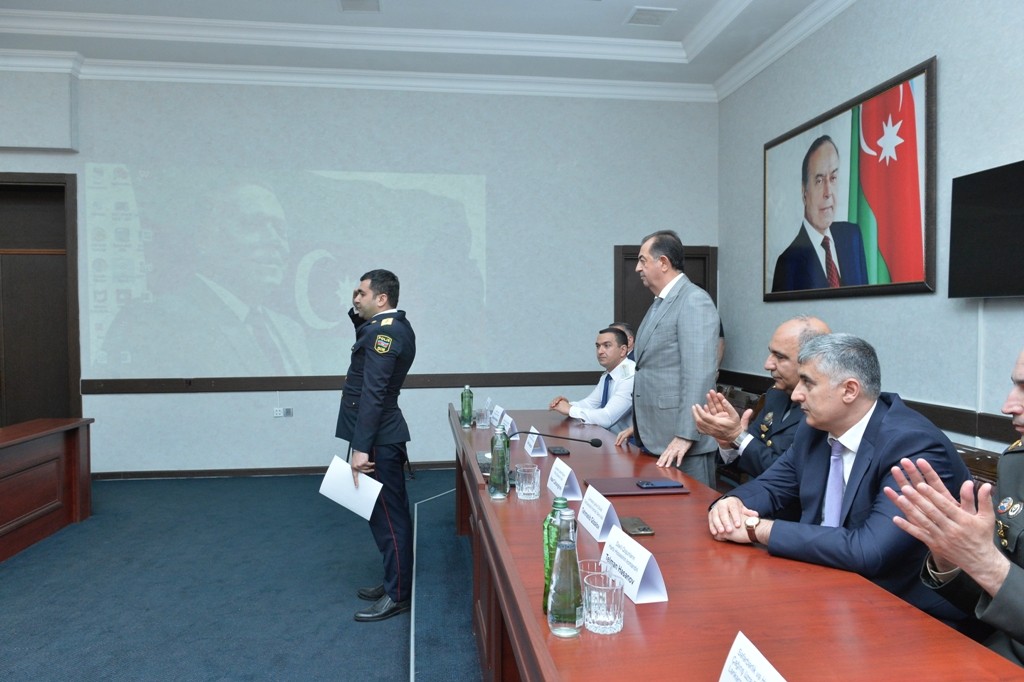 Lənkəranda polisin yaranmasının 108-ci ildönümü qeyd olundu - FOTOLARI