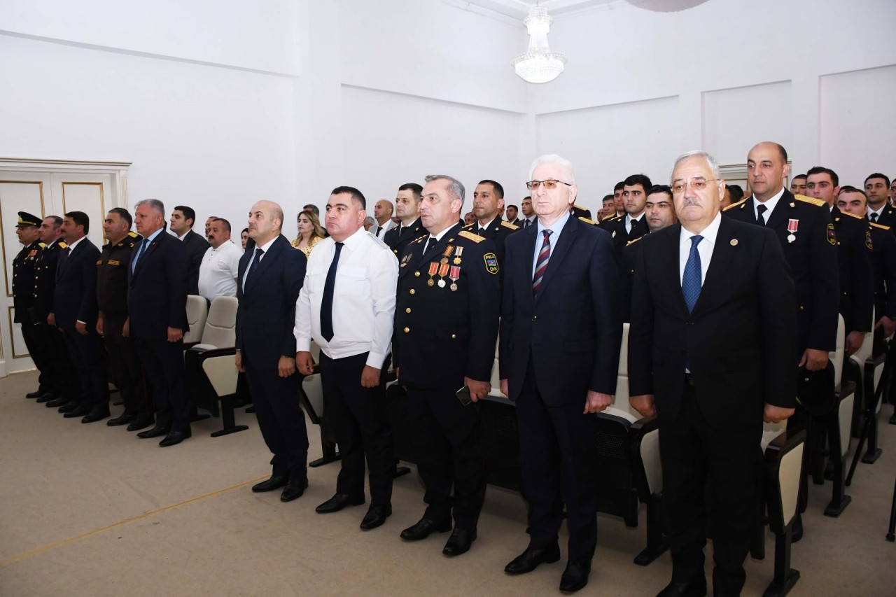 Ağdamda Azərbaycan Polisi Gününə həsr olunmuş tədbir keçirilib - FOTOLAR