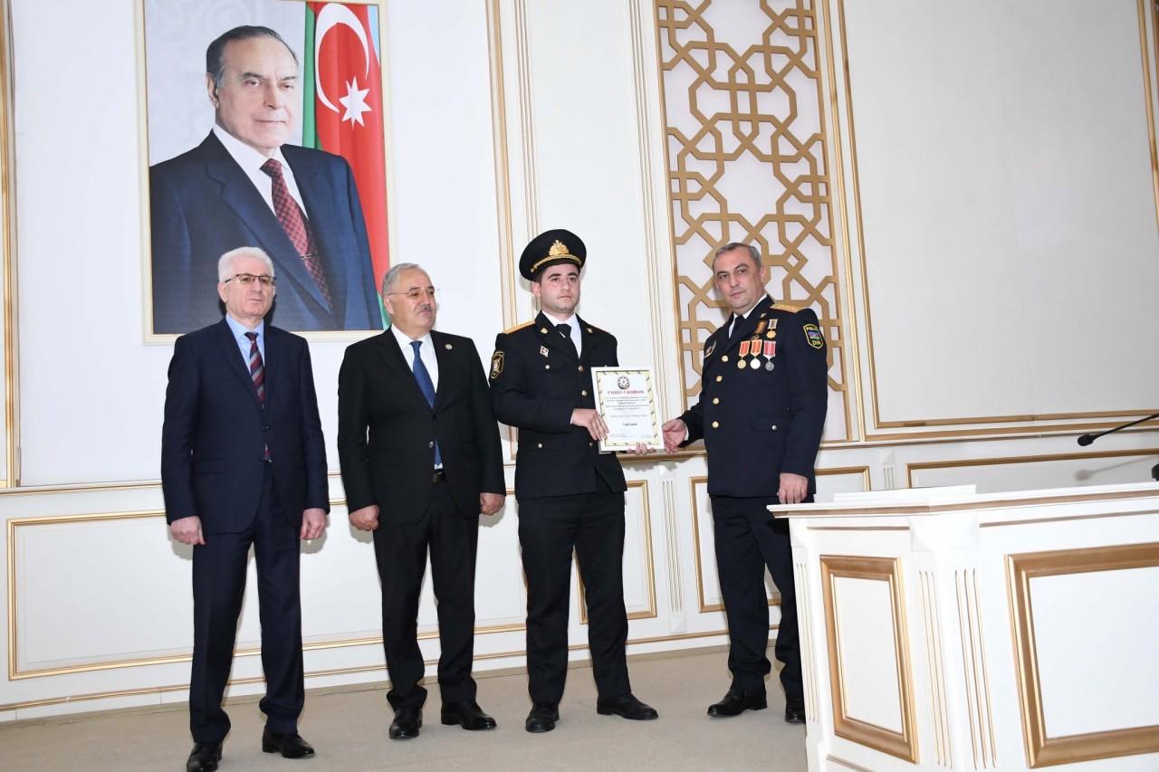 Ağdamda Azərbaycan Polisi Gününə həsr olunmuş tədbir keçirilib - FOTOLAR