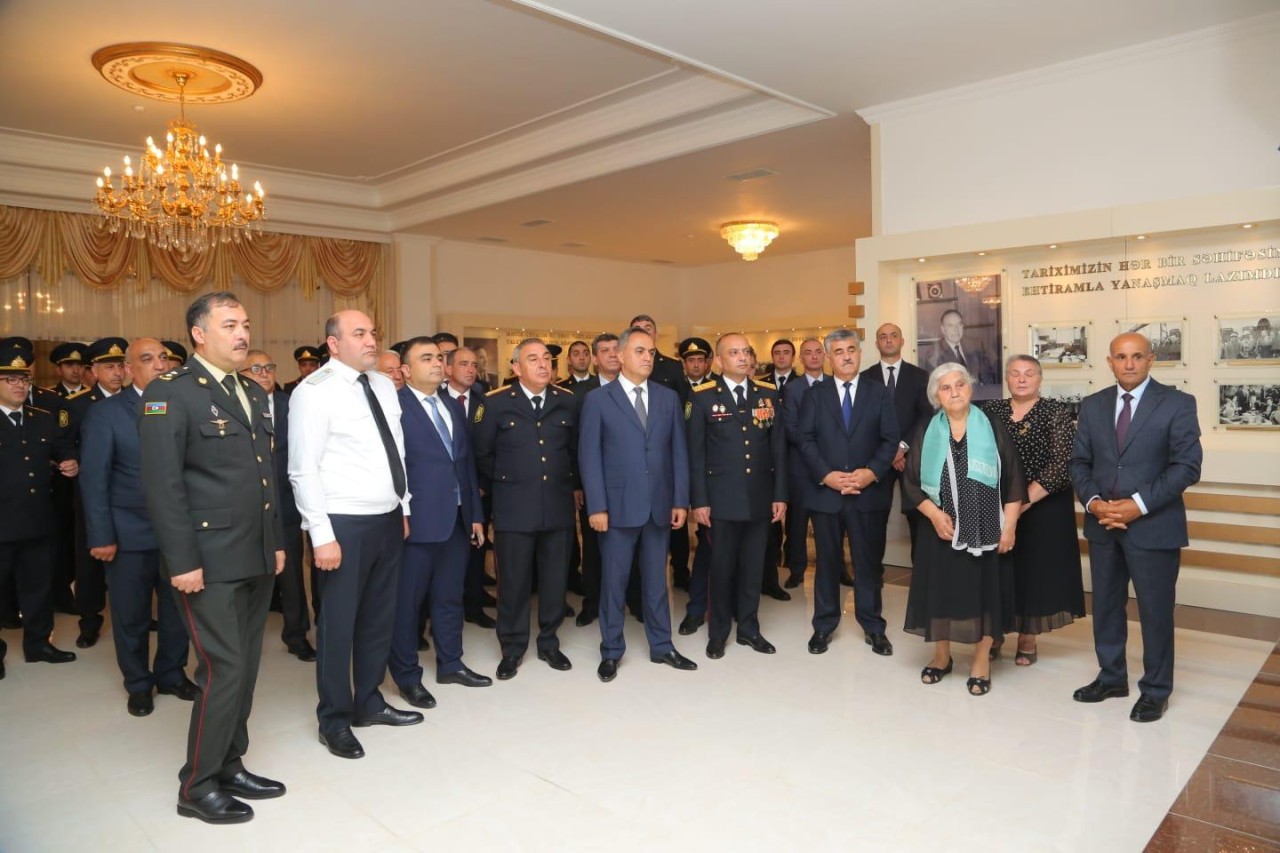 Goranboyda “2 İyul - Azərbaycan Polisi Günü” münasibəti ilə tədbir keçirildi - FOTOLAR