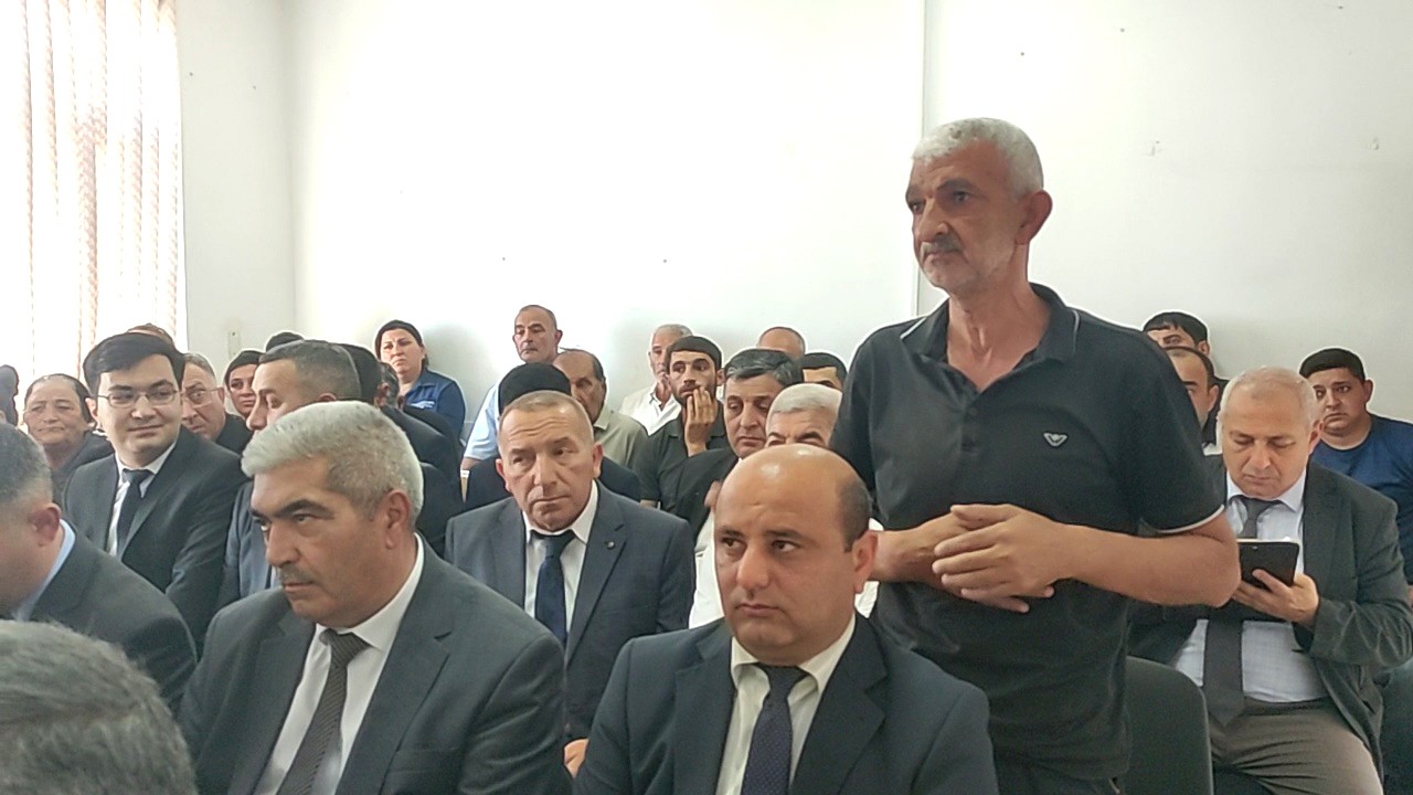 Ağstafa RİH başçısı növbəti səyyar qəbullar keçirdi - FOTOLAR
