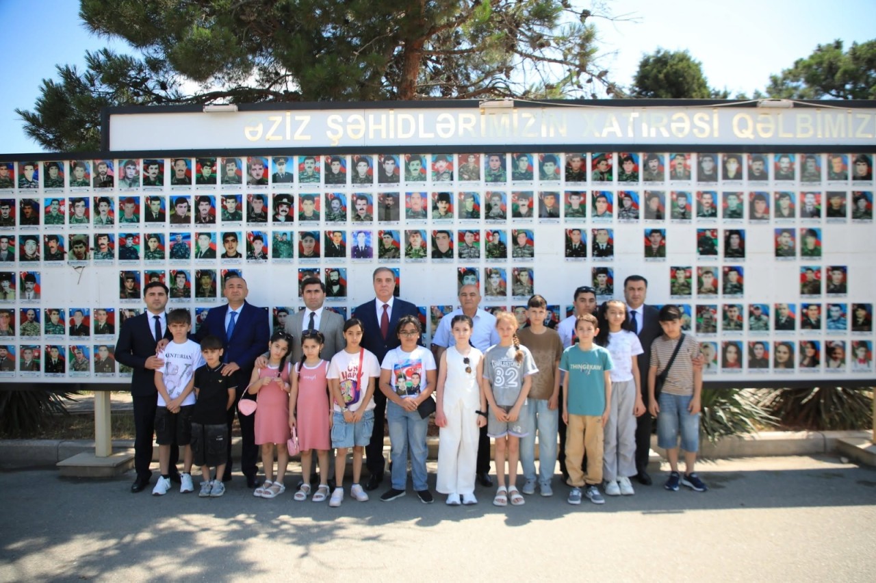 Gəncədə şəhid övladları üçün “Yay məktəbi” uğurla başa çatdı - FOTOLAR
