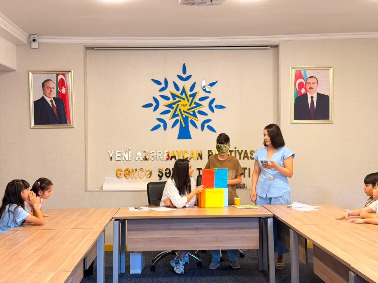 Gəncədə şəhid övladları üçün “Yay məktəbi” uğurla başa çatdı - FOTOLAR