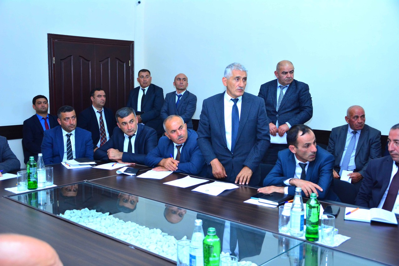 Ağstafada Dövlət Proqramına həsr olunan müşavirə keçirildi - FOTOLAR
