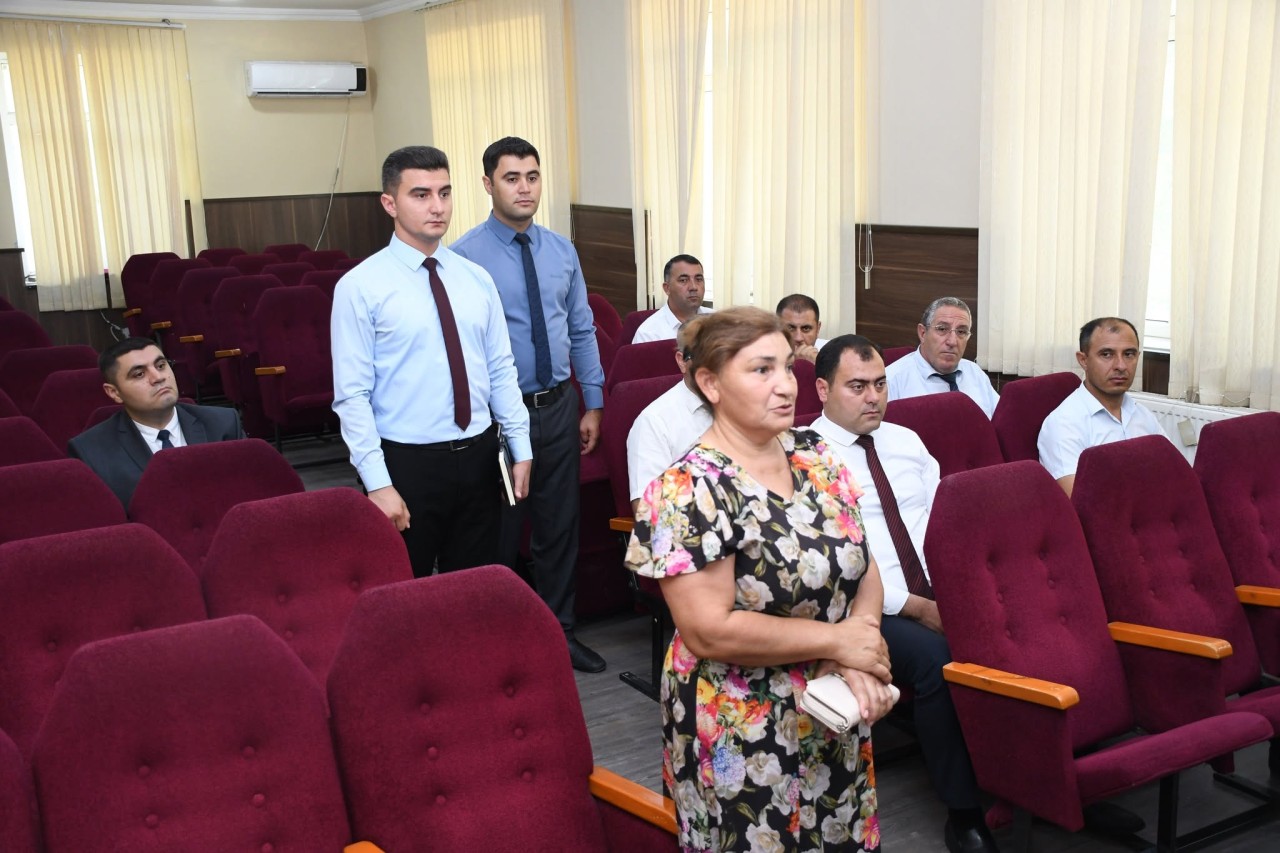 Ağdam RİH-də vətəndaşların növbəti qəbulu keçirilib - FOTOLAR