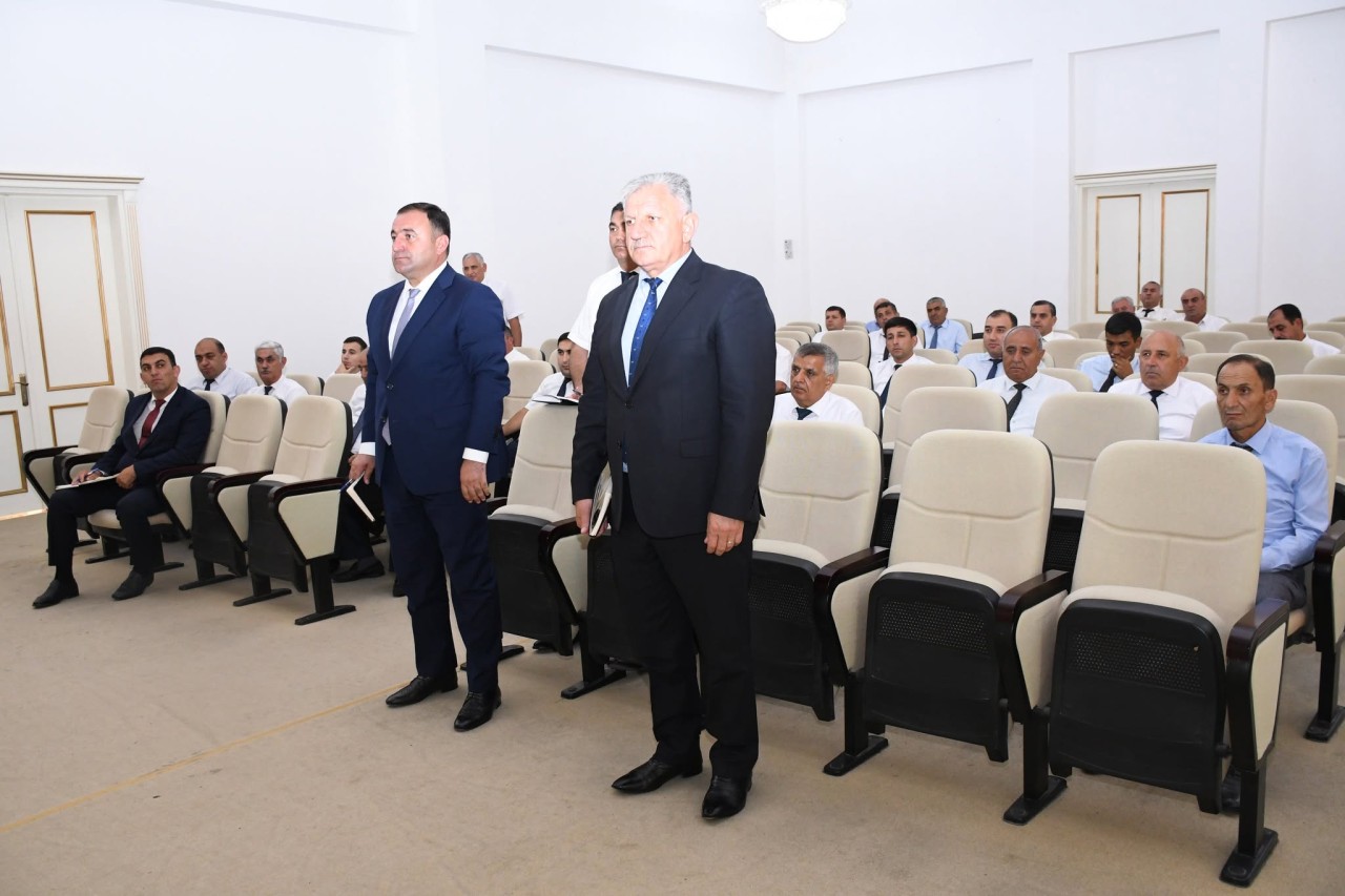 Ağdamda “Kənd təsərrüfatı məhsullarının istehsalı və emalı sahələrinin inkişafına dair iş planı”nın hazırlanmasına həsr olunmuş tədbir keçirilib - FOTOLAR