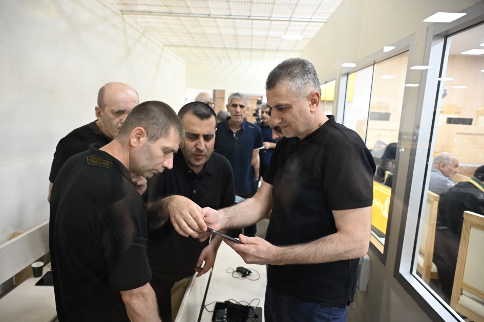 Arayikgilin apellyasiya məhkəməsi çıxışlarla davam etdirilib - FOTOLAR