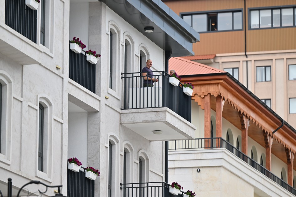 Şuşanın Qarabağ küçəsindən FOTOLAR