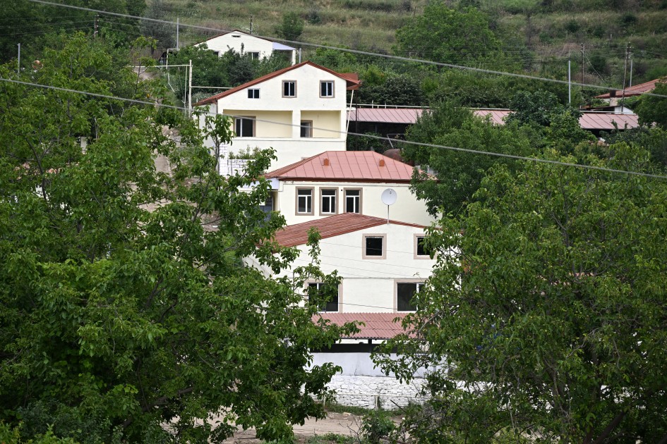 Dövlət başçısı Xocavəndin Quzeyxırman kəndində olub - FOTOLAR