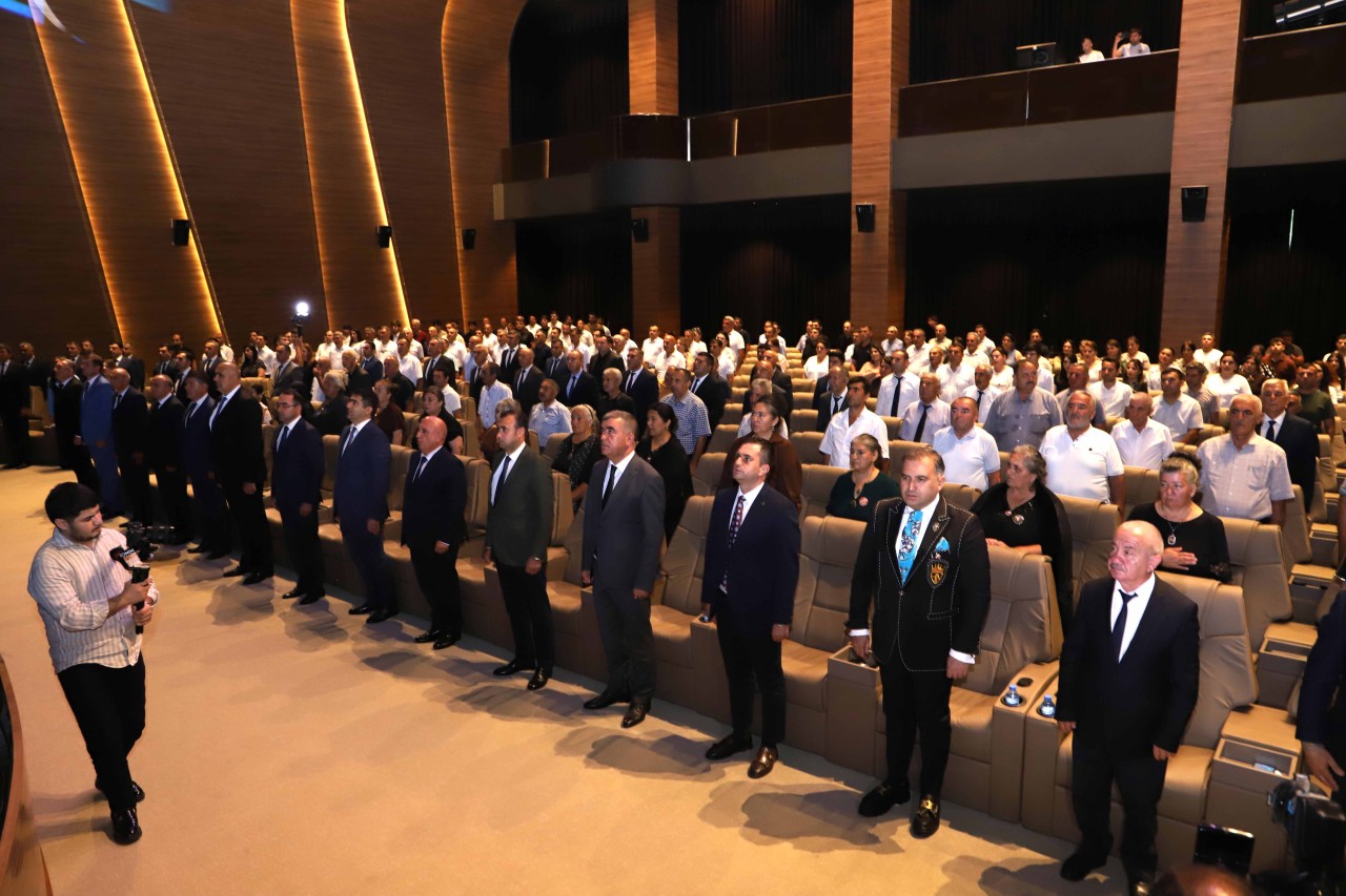 Ağstafada Heydər Əliyevə həsr olunmuş tədbir keçirilib - FOTOLAR