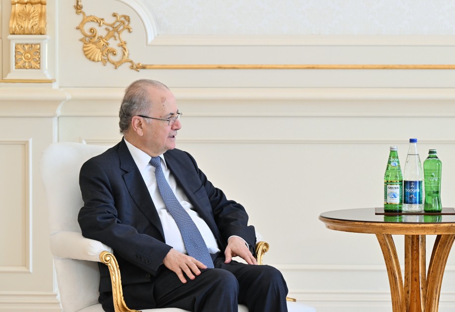 Prezident Fələstinin Baş nazirini qəbul etdi - FOTOLAR