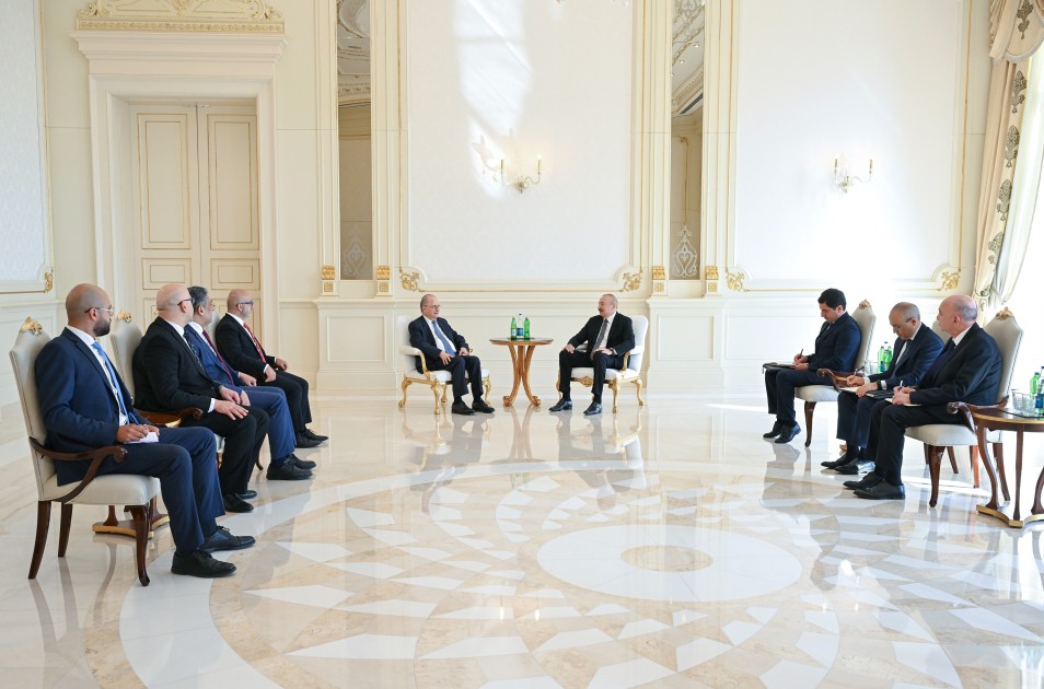 Prezident Fələstinin Baş nazirini qəbul etdi - FOTOLAR