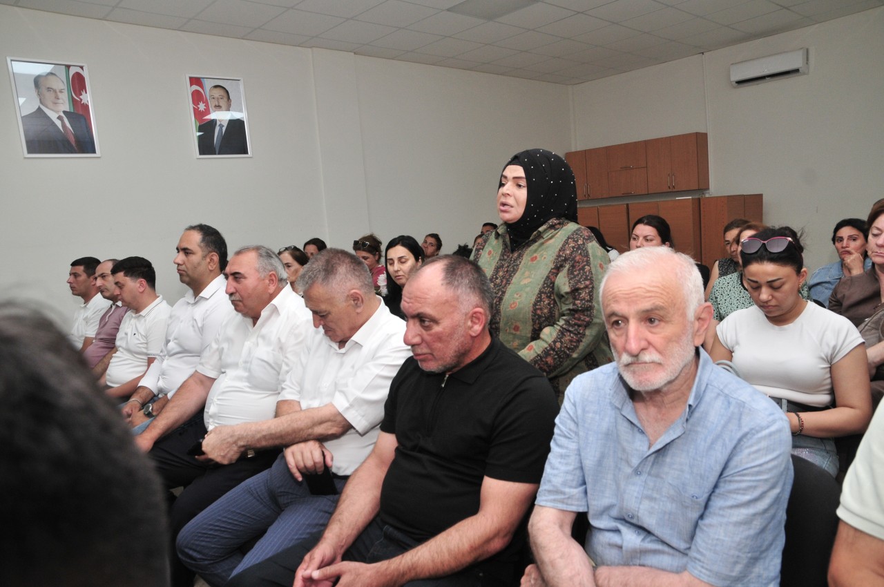 Abdin Fərzəliyev növbəti vətəndaş qəbulları və görüşlər keçirdi - FOTOLAR