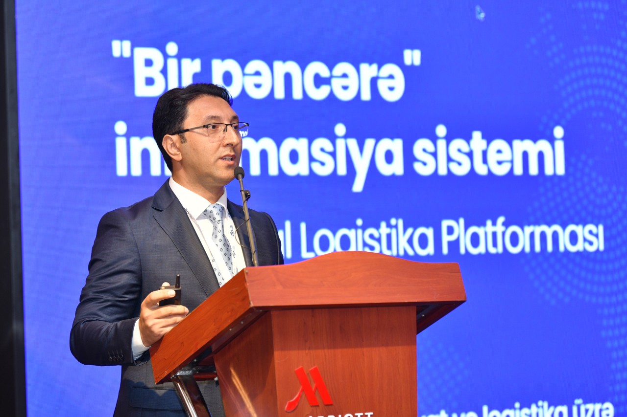 “Bir Pəncərə” Rəqəmsal Logistika Platformasının rəsmi təqdimatı keçirilib - FOTOLAR