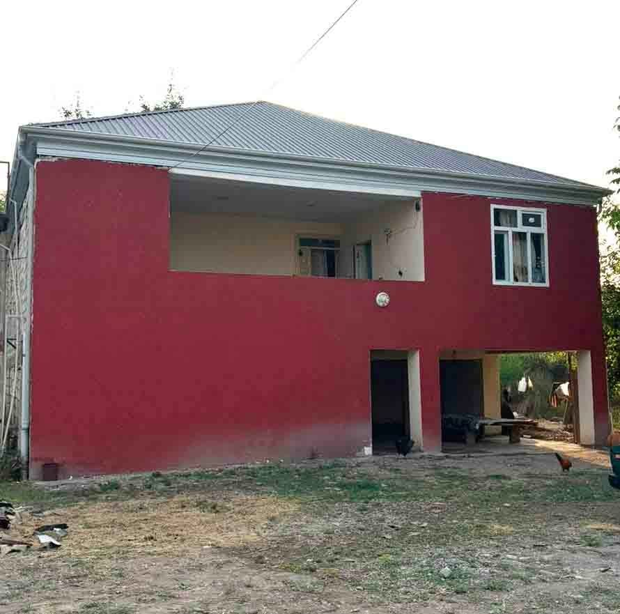 Vaqif Həsənov şəhid ailəsinin evində görülmüş işlərlə tanış oldu - FOTOLAR