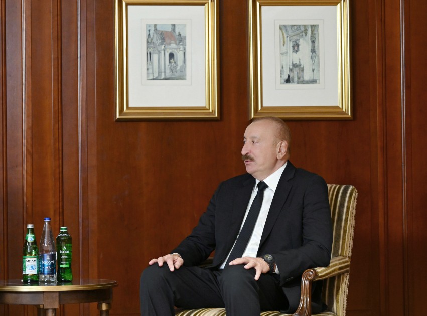Prezident Almaniya İqtisadiyyatının Şərq Komitəsinin sədri ilə görüşdü - FOTOLAR