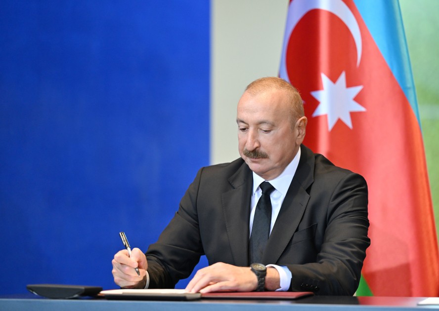 Azərbaycan və Almaniya arasında Birgə Bəyannamə imzalandı - FOTOLAR (YENİLƏNİB)