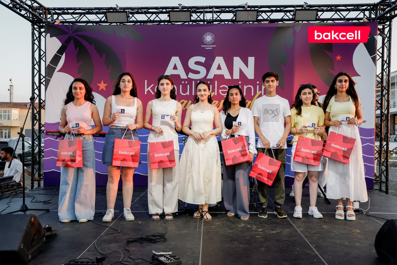 Bakcell “Asan Könüllüləri”nin 2-ci yay festivalının tərəfdaşı olub - FOTO