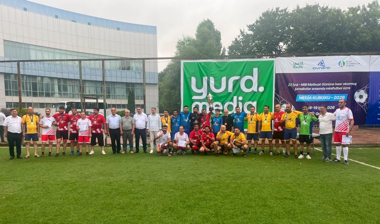 “Media Kuboku-2026" minifutbol turniri başa çatıb - FOTOLAR