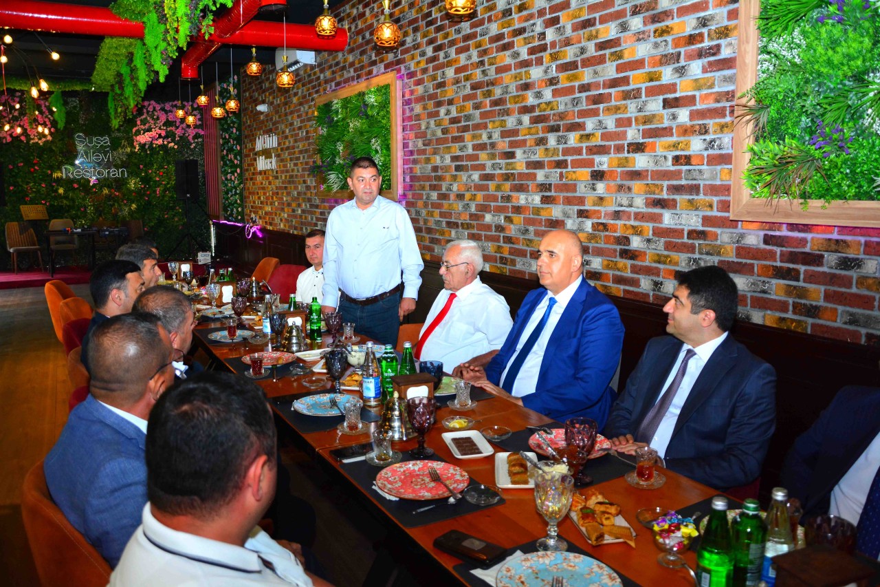 Ağstafada media nümayəndələri ilə görüş oldu - FOTOLAR
