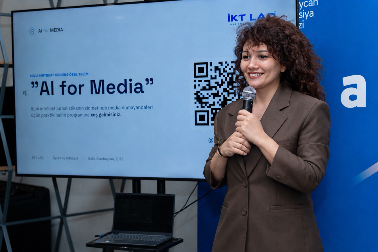 “İKT LAB” media nümayəndələri üçün təlim təşkil edib - FOTOLAR