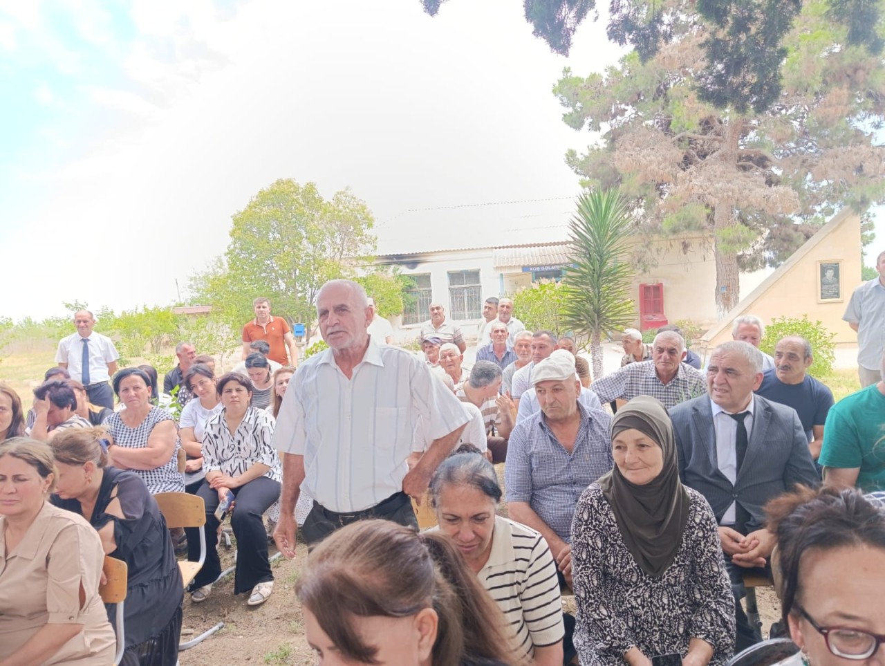 Goranboyda növbəti səyyar qəbul Qazanbulaq qəsəbəsində keçirildi - FOTOLAR