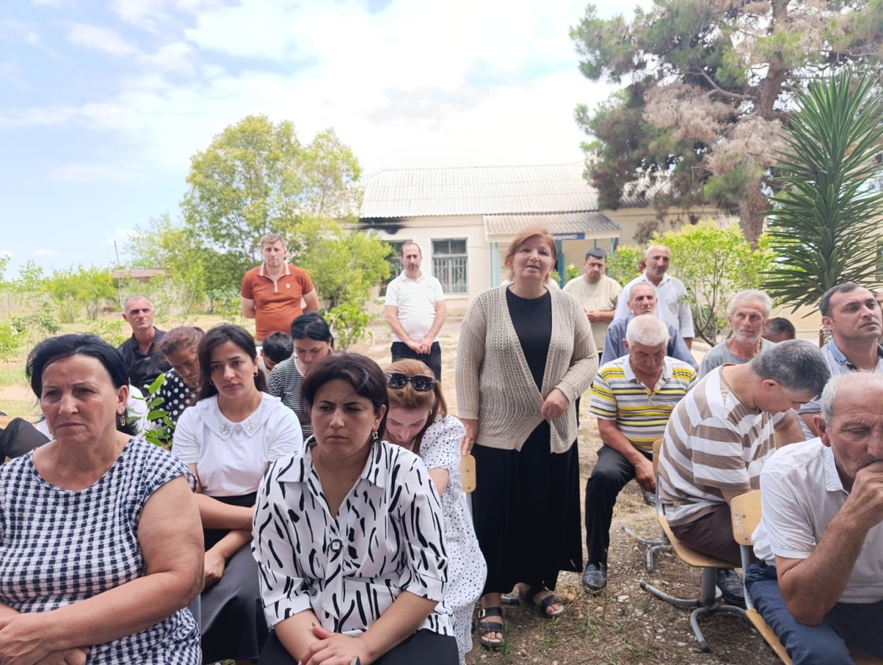 Goranboyda növbəti səyyar qəbul Qazanbulaq qəsəbəsində keçirildi - FOTOLAR