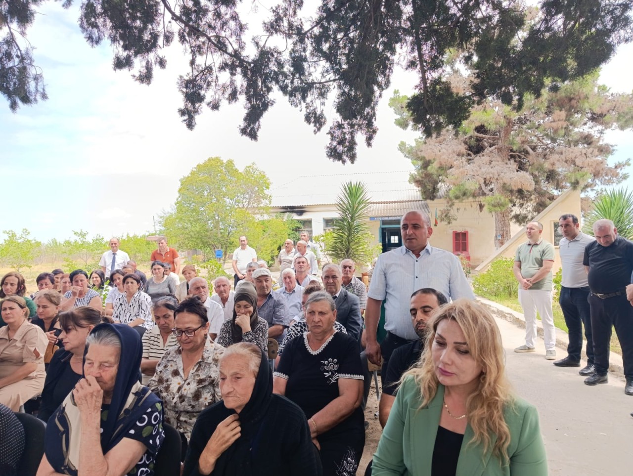 Goranboyda növbəti səyyar qəbul Qazanbulaq qəsəbəsində keçirildi - FOTOLAR