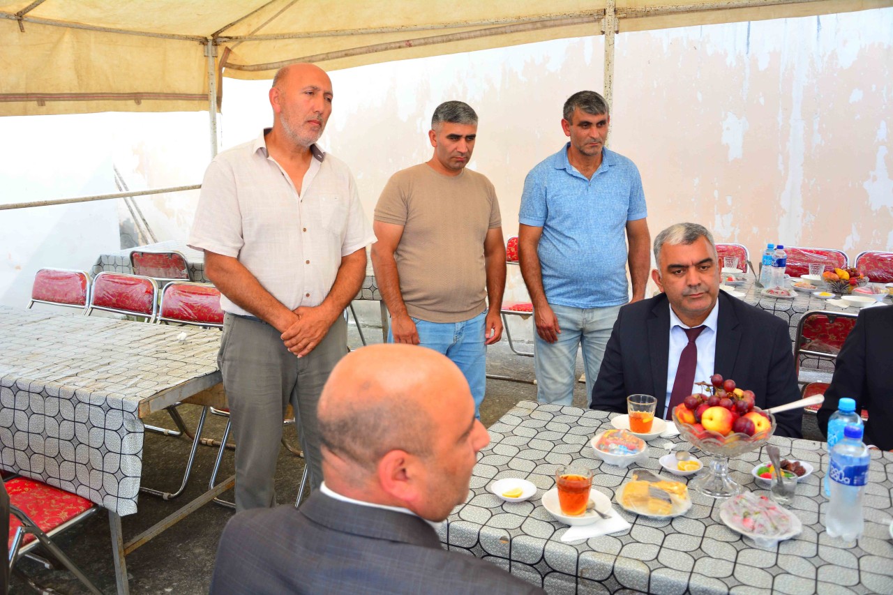 Şəhid Əfrasiyab Qasımovun 70 illiyi qeyd olunub - FOTOLAR
