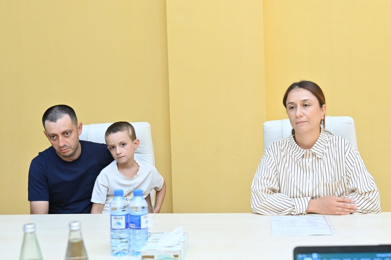 Elm və təhsil naziri Saatlıda vətəndaşları qəbul etdi - FOTOLAR