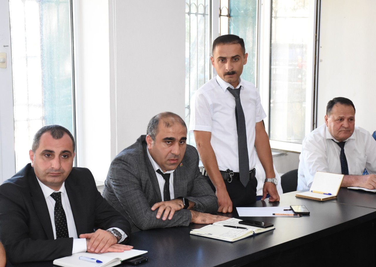 YAP Qaradağ rayon təşkilatında görüş keçirildi - FOTOLAR