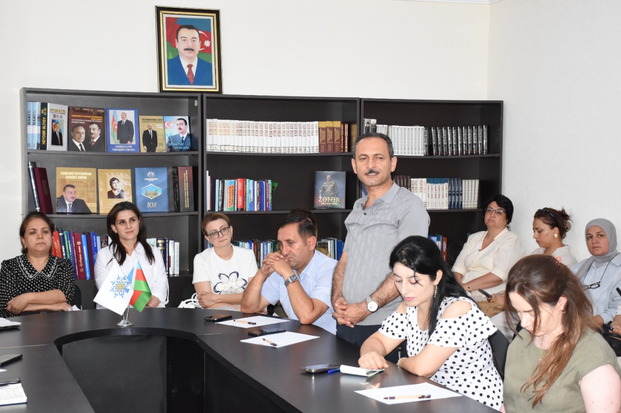 YAP Qaradağ rayon təşkilatında görüş keçirildi - FOTOLAR