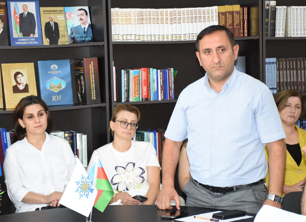 YAP Qaradağ rayon təşkilatında görüş keçirildi - FOTOLAR