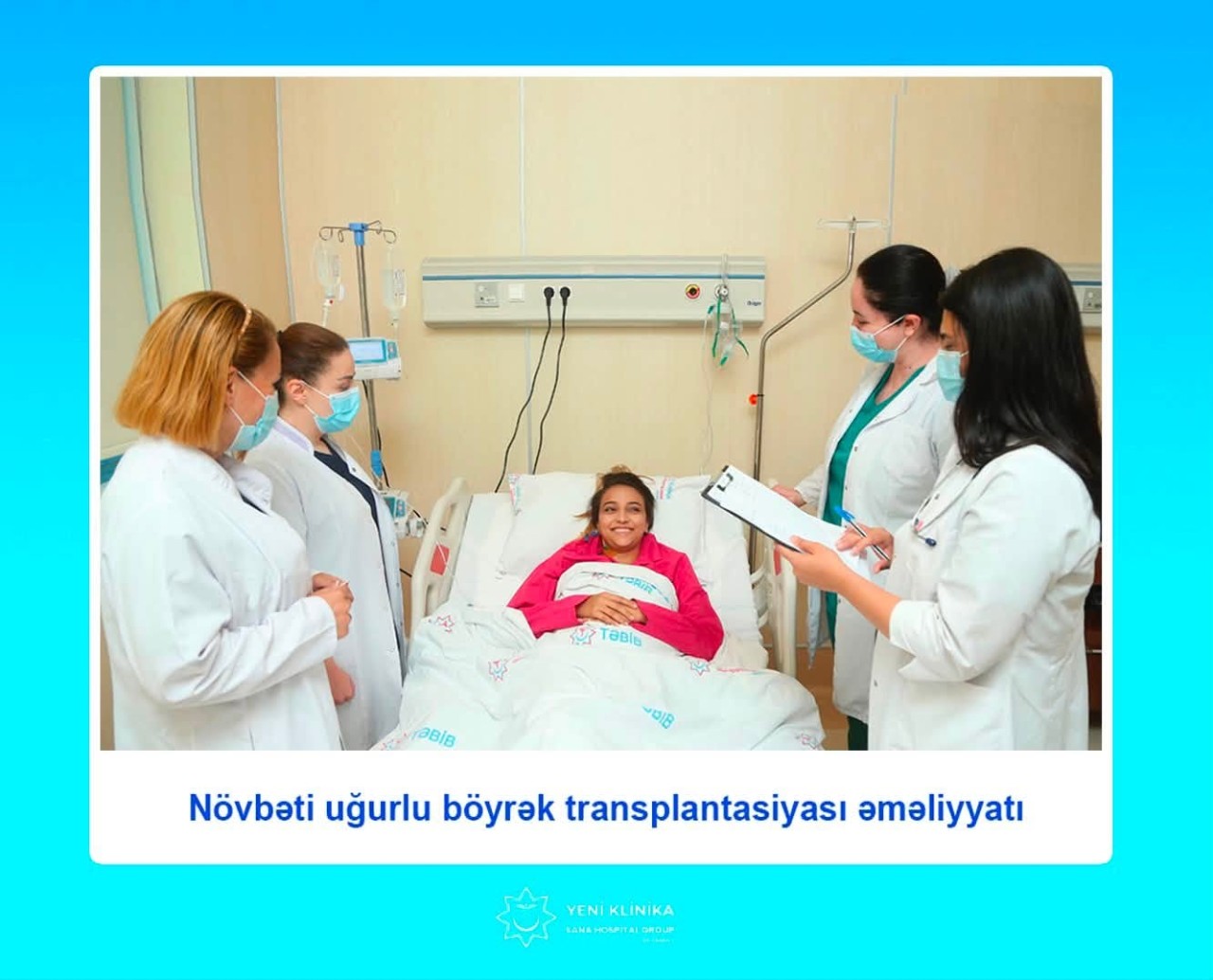 Şəhid anası böyrəyini qızına verdi - FOTOLAR