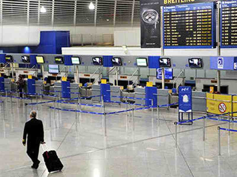 Yunanıstanda aeroportlar 4 gün işləməyəcək 