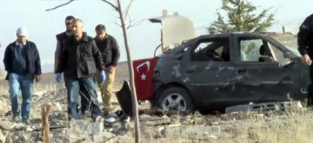 Ankarada iki nəfər özünü partlatdı- FOTOLAR