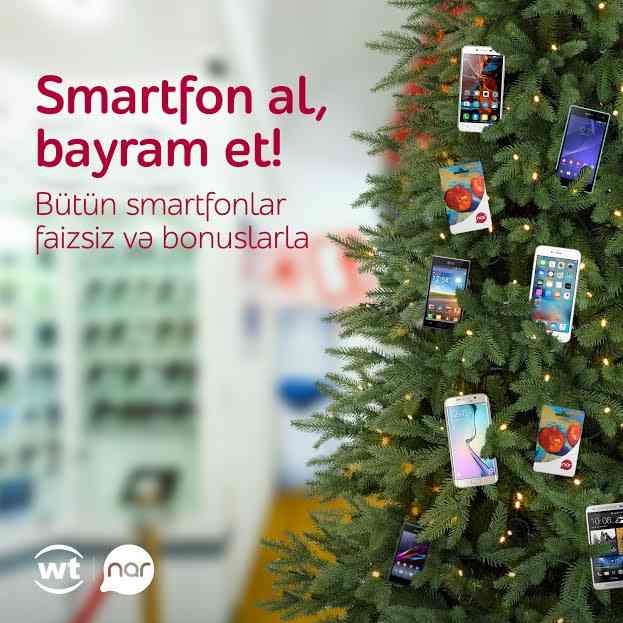 Nar-dan Smartfon al, bayram et! kampaniyası 