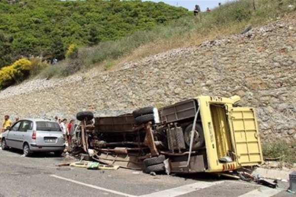 Türkiyə də yol qəzası: 1 Azərbaycanlı öldü, 2-si yaralandı 