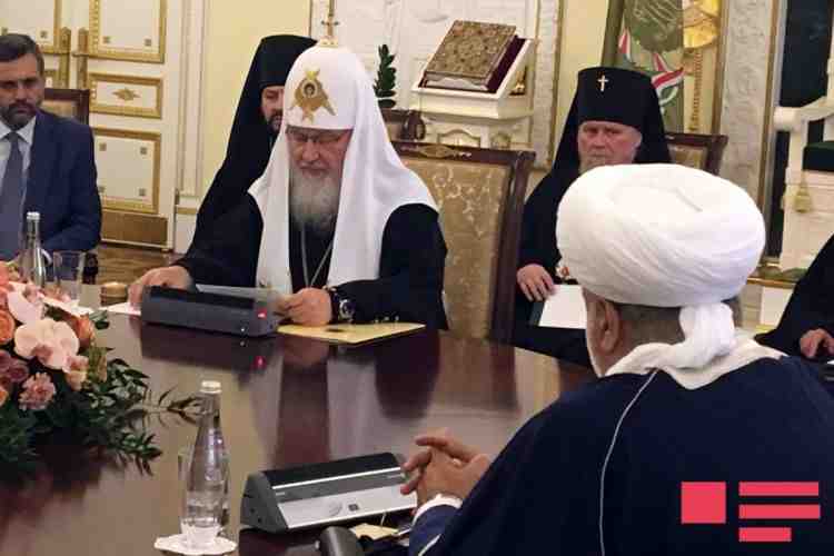 Azərbaycan, Ermənistan və Rusiyanın dini liderlərinin görüşü başladı -   Moskvada
