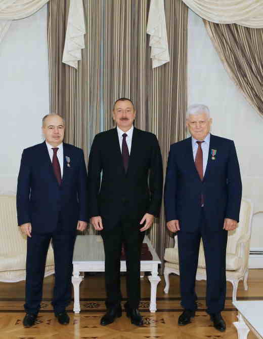 Prezident Rusiya nümayəndə heyətini   qəbul etdi (FOTO)