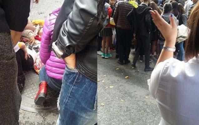 Bakıda HADİSƏ:   Məktəbli qız Dodgeun altında qaldı (FOTO)