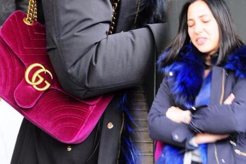 Hülya Avşarın qızının 1300 avroluq çantası - FOTO